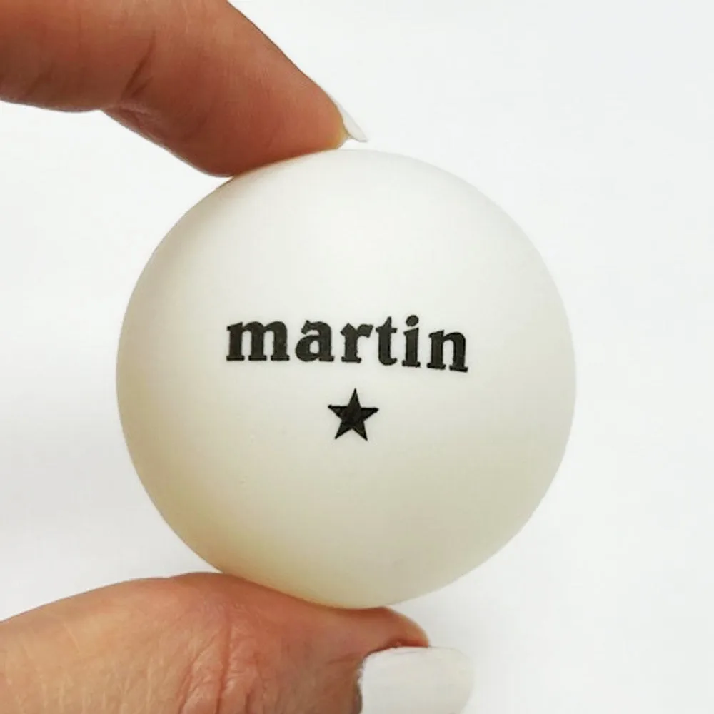 6 White Table Tennis Balls Practice Ping Pong Game Pingpong Sport Player 40mm !