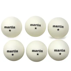 6 White Table Tennis Balls Practice Ping Pong Game Pingpong Sport Player 40mm !