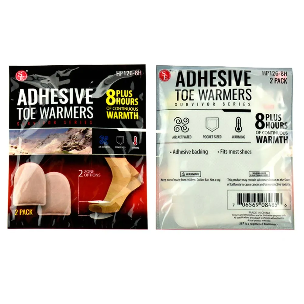 60 Pairs Adhesive Toe Warmers Feet Up to 8 Hours Heat Shoes Winter Hot EXPIRED