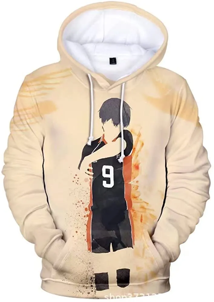 Anime Haikyuu Hoodie - Tobio Kageyama Unisex Hooded Sweatshirt