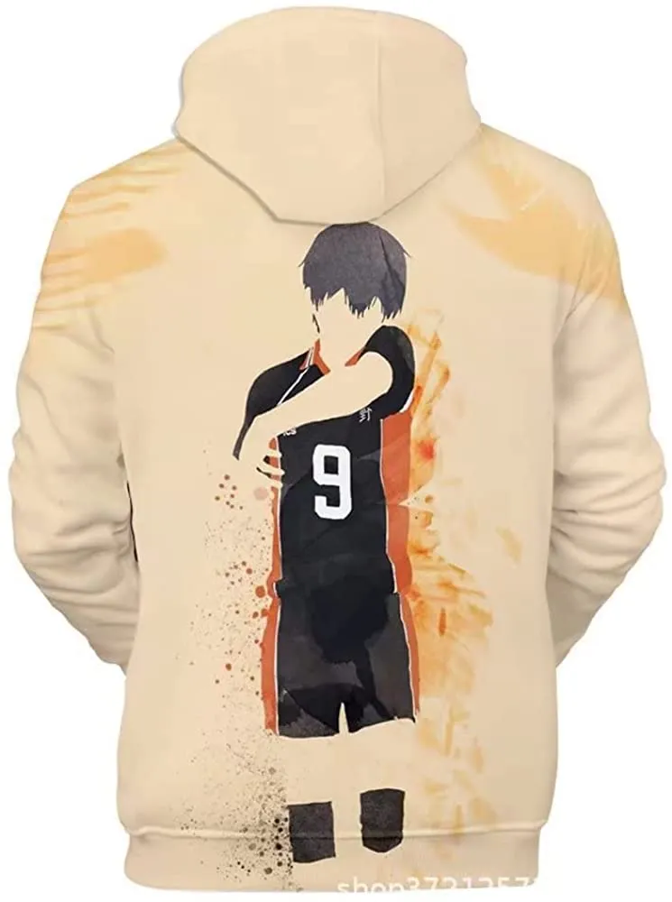 Anime Haikyuu Hoodie - Tobio Kageyama Unisex Hooded Sweatshirt