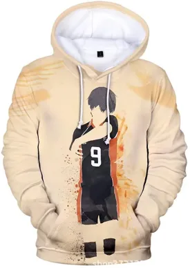 Anime Haikyuu Hoodie - Tobio Kageyama Unisex Hooded Sweatshirt