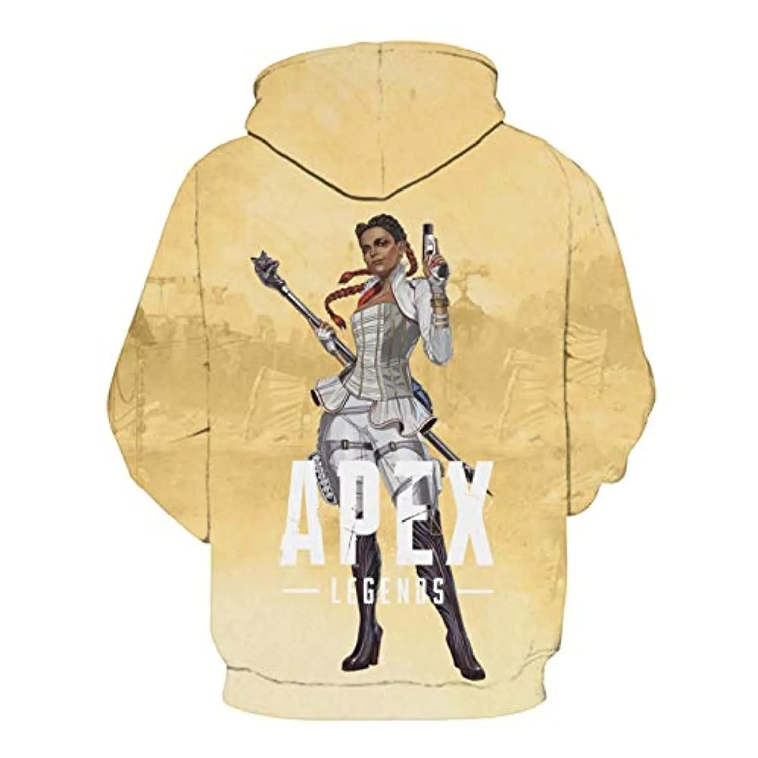 Apex Legends Hoodies - Loba Fashion 3D Print Drawsrting Pullover Gaming Hoodie