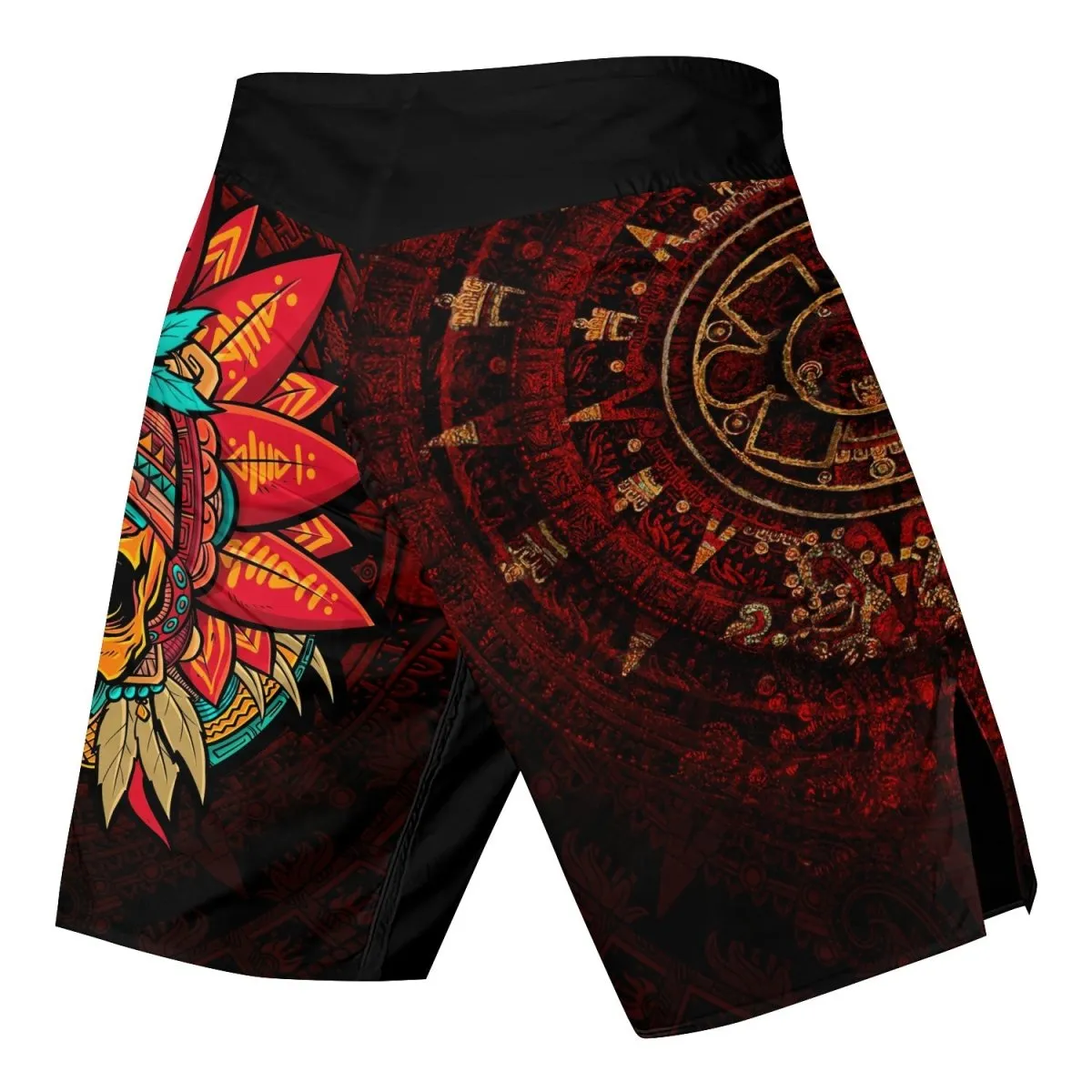 Aztec Eagle Warrior Fight Shorts