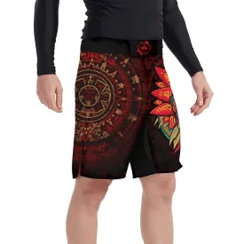 Aztec Eagle Warrior Fight Shorts