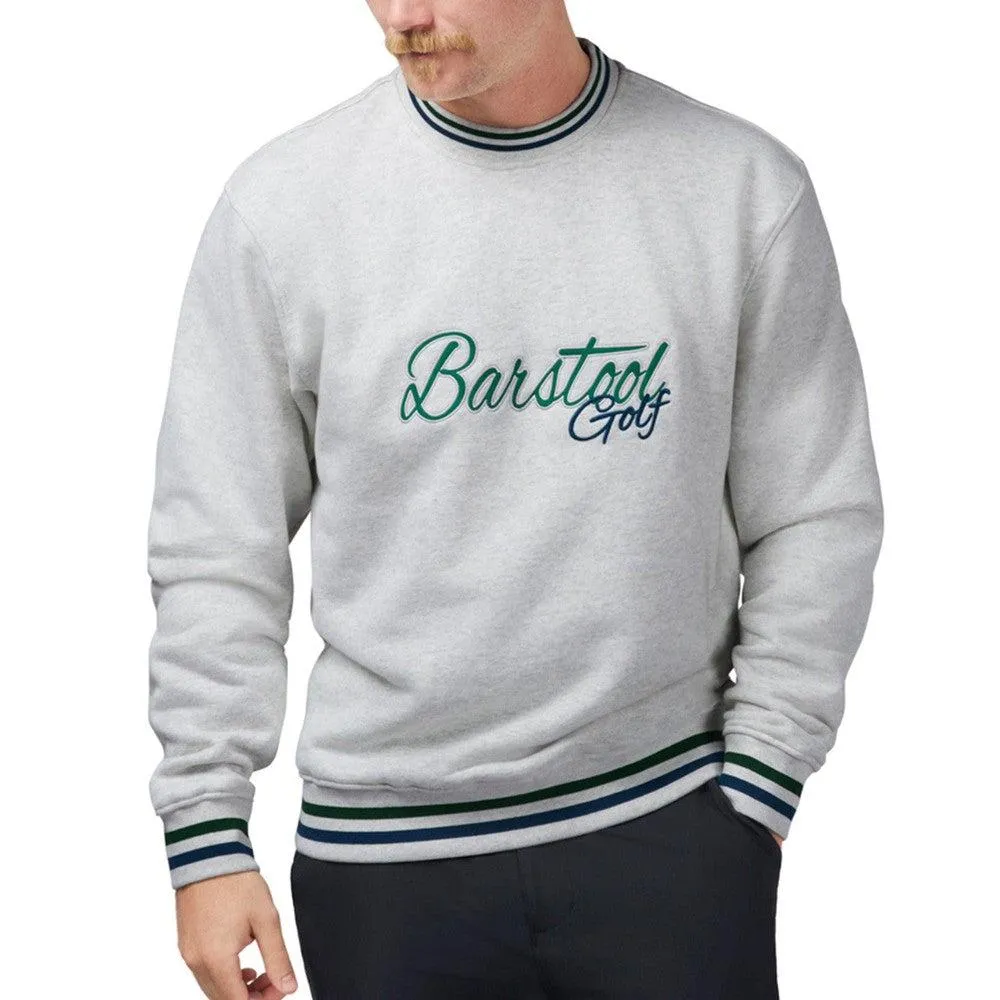 Barstool Golf Applique Ribbed Crewneck