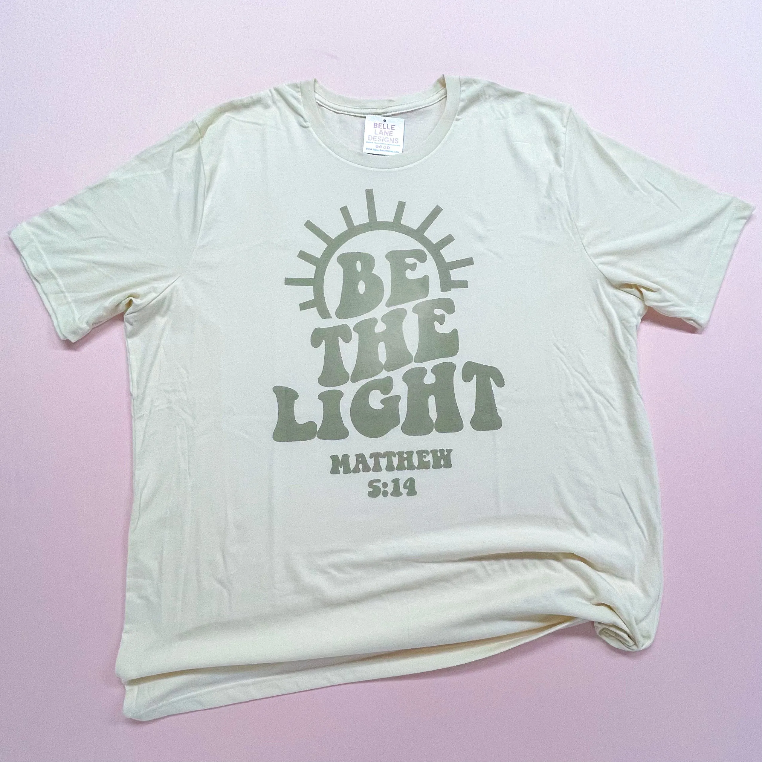 Be The Light Quote - Women's Tshirts