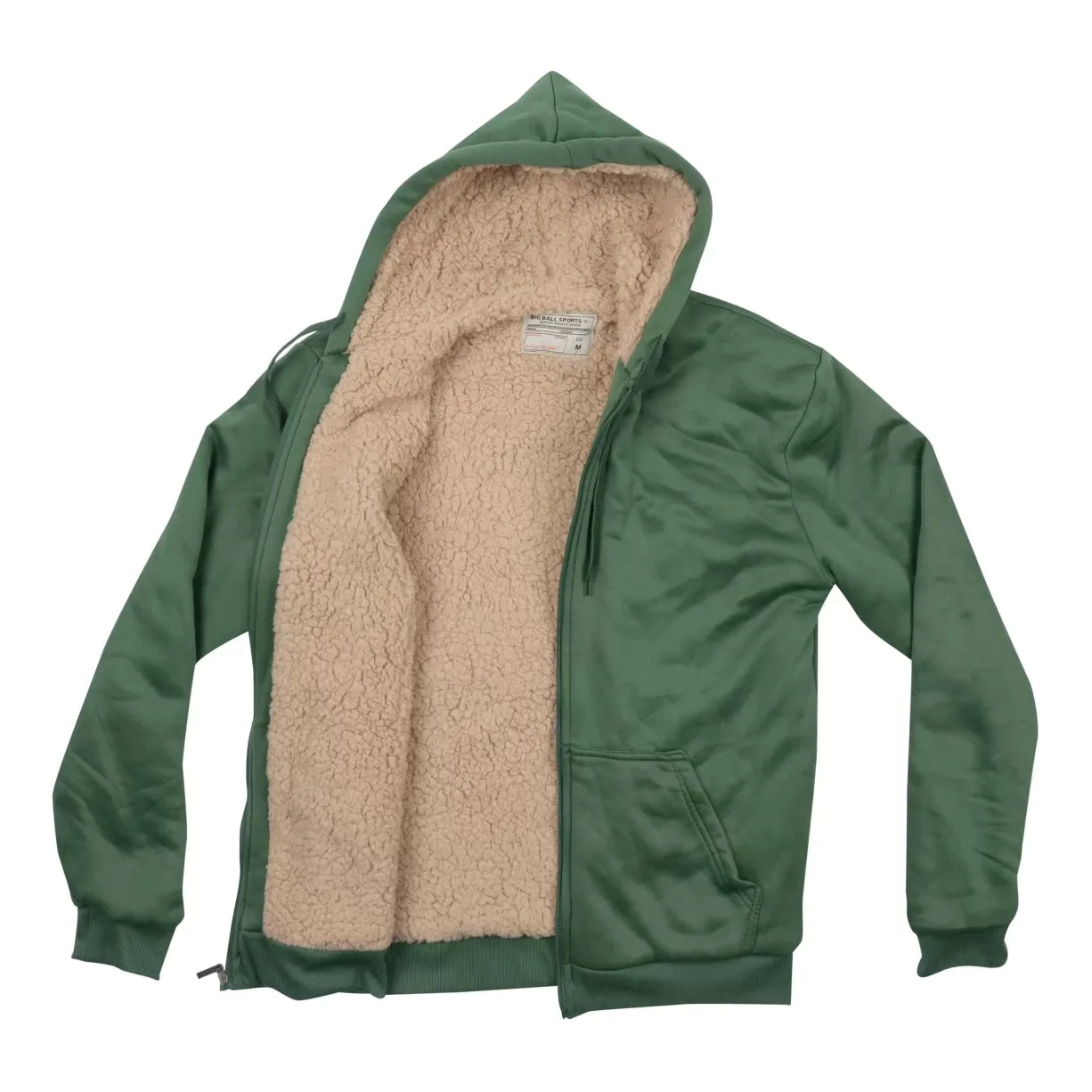 Big Ball Sports Full Zip Hoodie - Men's