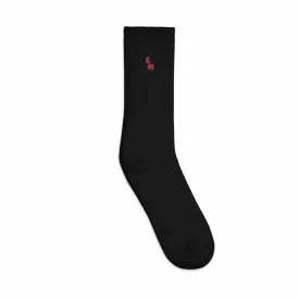 Dynasty Emperor Logo Embroidered Socks