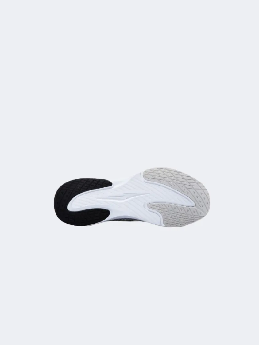 Erke Cushioning Men Running Shoes Grey/Black