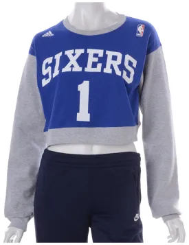 Label Caroline Cropped Sports T-shirt Front Sweatshirt