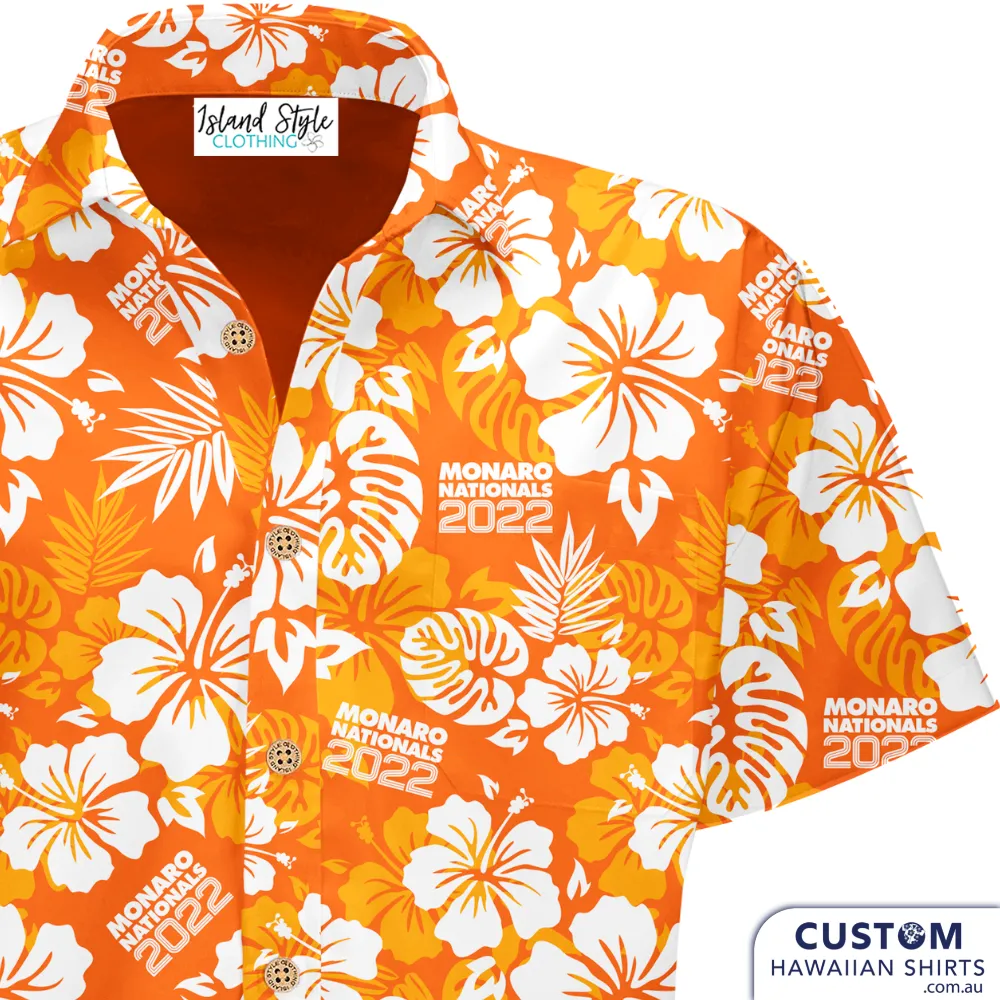 Monaro Car Club, Nationals 2022, Qld - Hawaiian Car Club Shirts