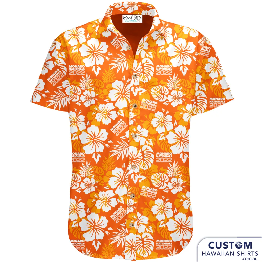 Monaro Car Club, Nationals 2022, Qld - Hawaiian Car Club Shirts