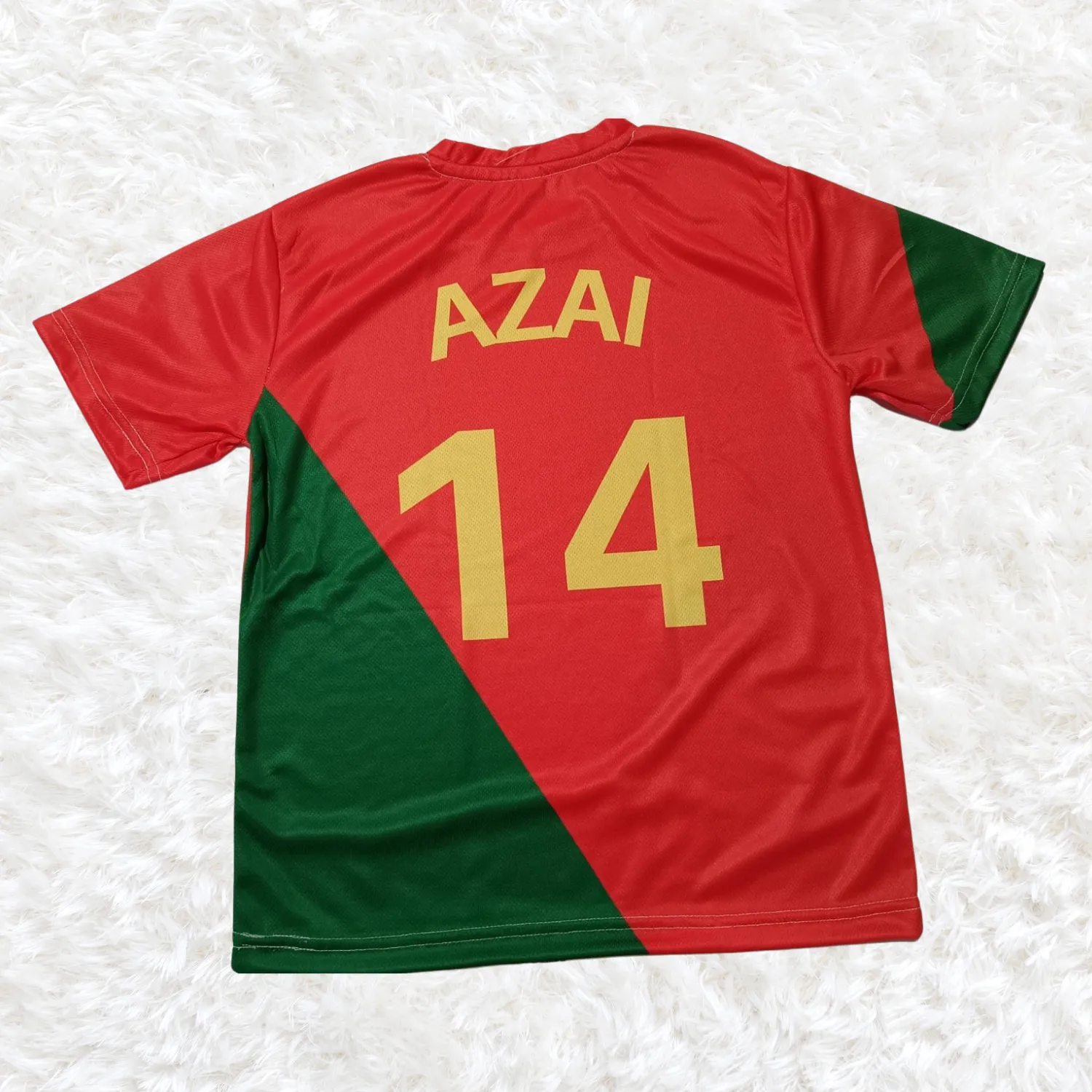 Portugal Jersey for Football Enthusiasts | Personalize Name & Number Jersey with Matching Shorts