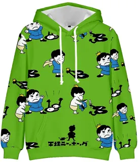 Ranking of Kings Hoodie - Cute Bojji Kage All Over Printed Sweatshirt
