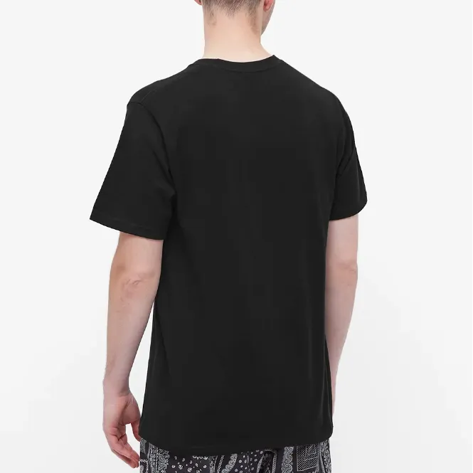 Stussy Mens Happy Flower T-Shirt - Black / White - [1904708]