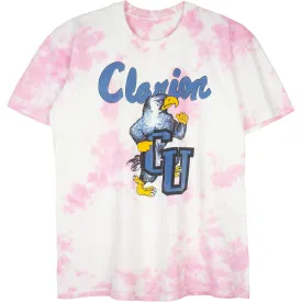 VINTAGE TIE DYE CLARION SPORTS T-SHIRT