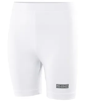 White - Rhino baselayer shorts - juniors