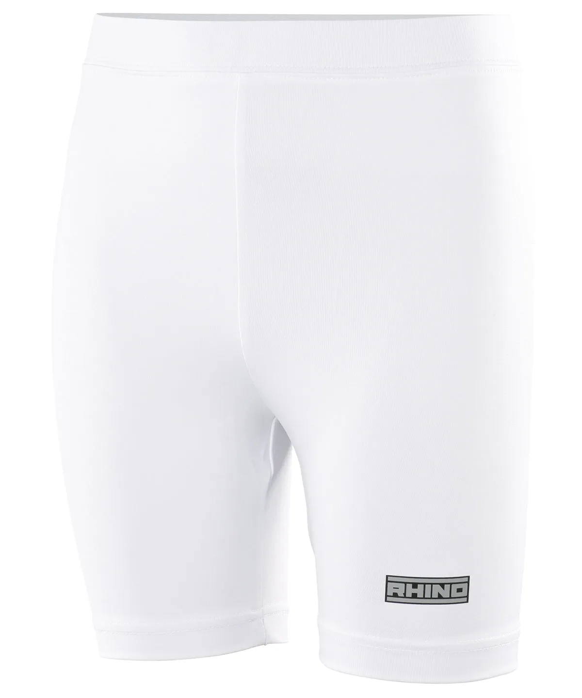 White - Rhino baselayer shorts - juniors